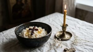 Кутья на поминки: значение, рецепты из риса и пшеницы